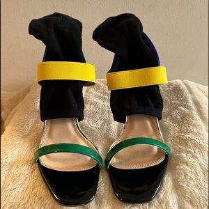 Liliana Zion Black -Multi Stilettos in a size 8